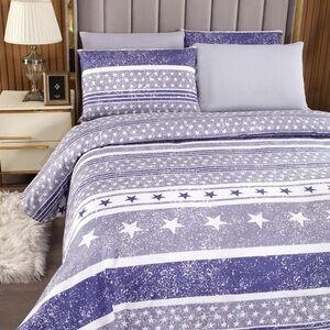 Pearl Bay 1800 Luxury Microfiber 6 Piece Bed Sheet Set Queen Sz 1 Fitted Flat